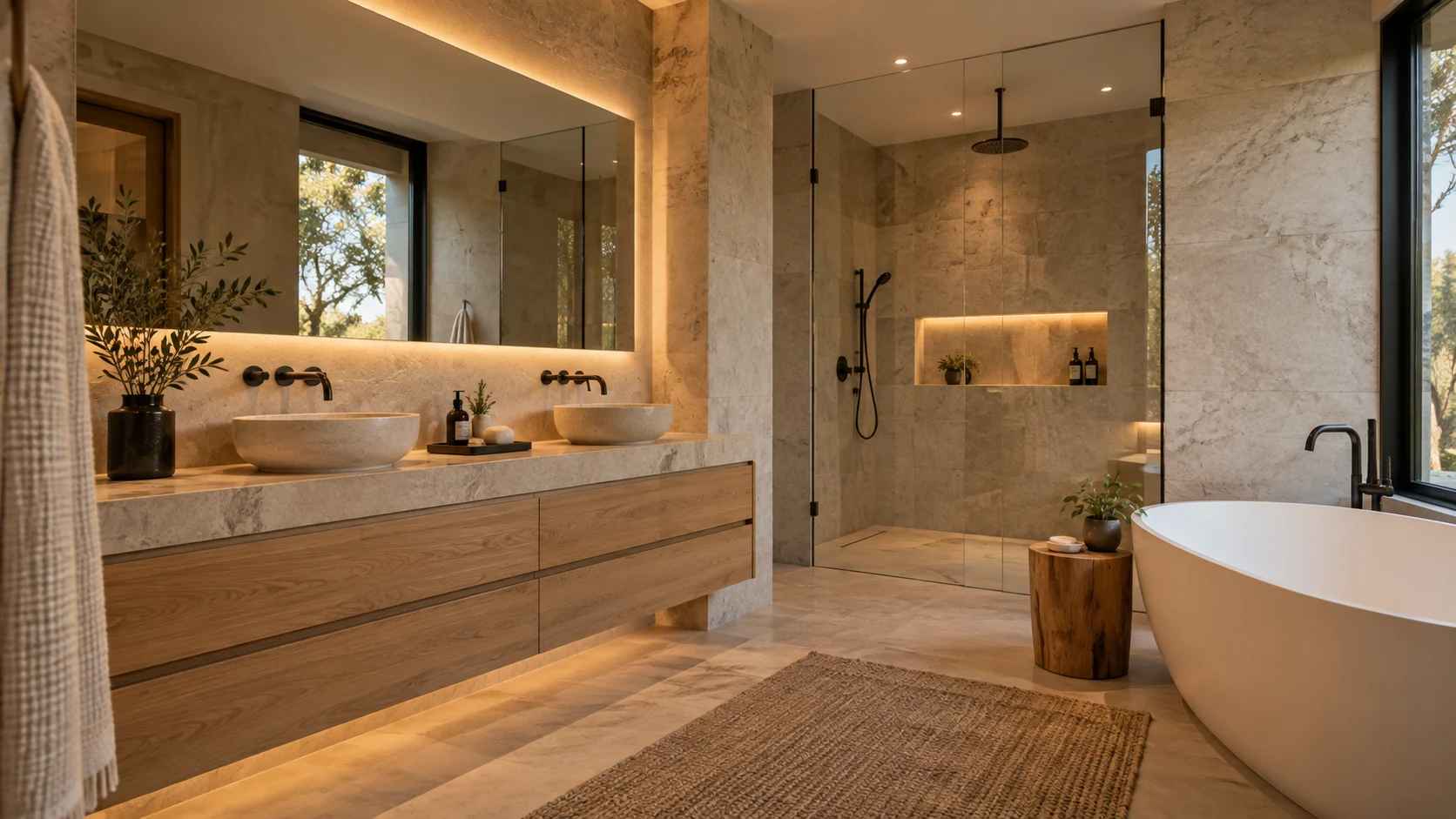 Bathroom remodeling concept