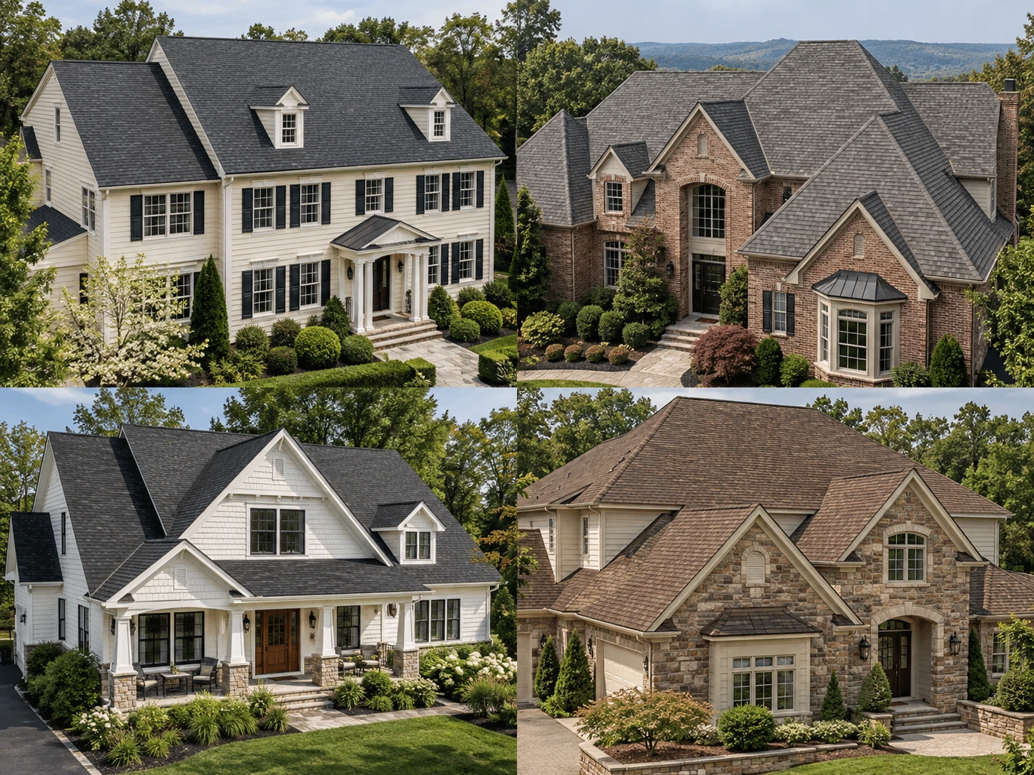 Charcoal & stone — AI-generated design concept