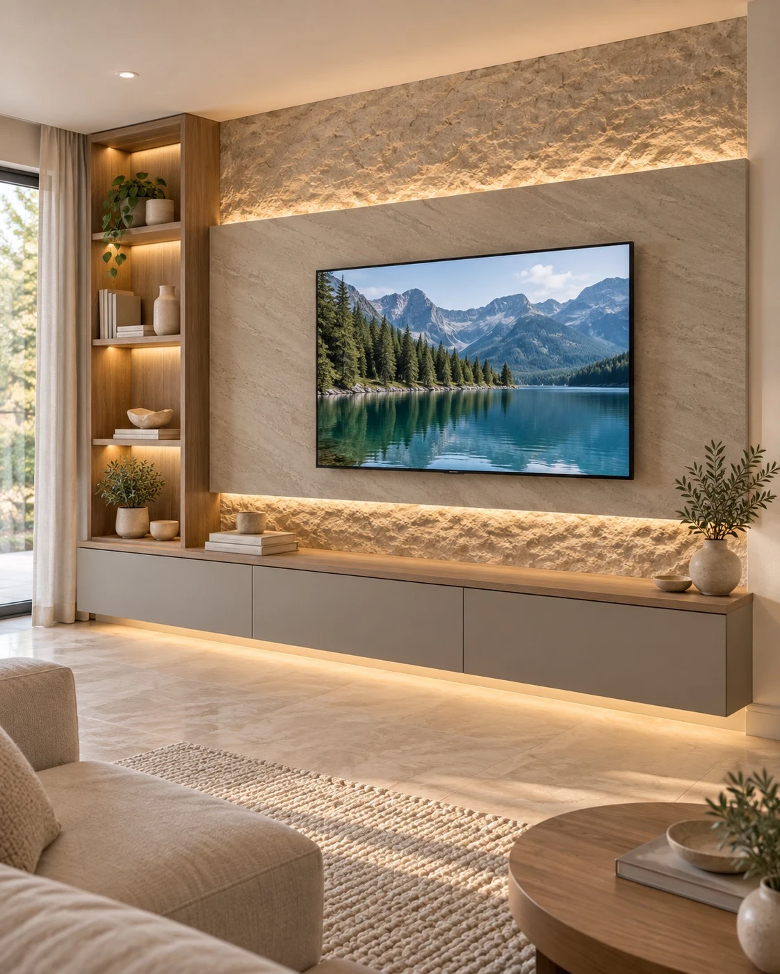 TV & media walls concept